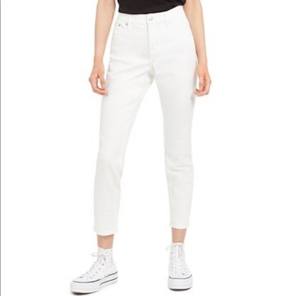 Calvin Klein 8 Ultimate Skinny white stretch jean